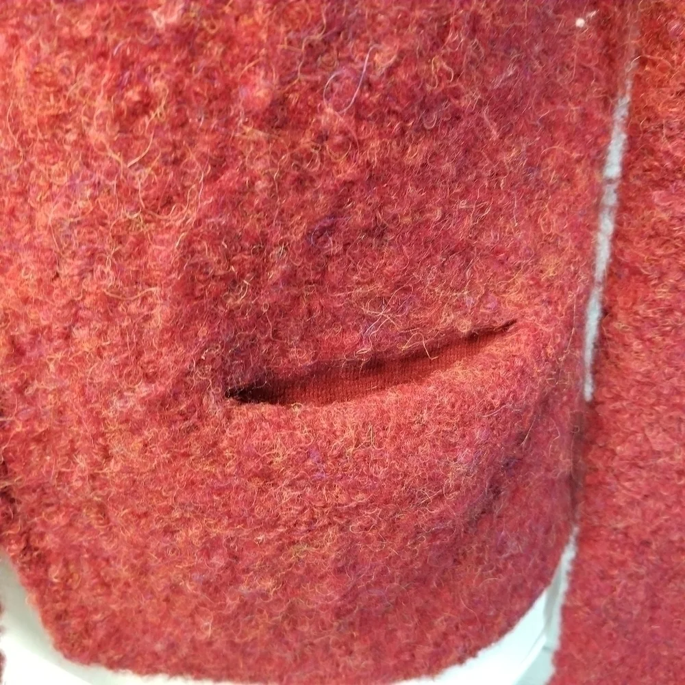Wrap London 89% alpaca fluffy soft cardigan